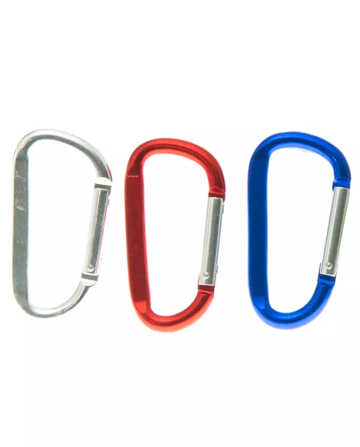 Karabiinihaka 8 cm=20 - Ketjut ja ketjutarvikkeet - 6410412782564 - 1