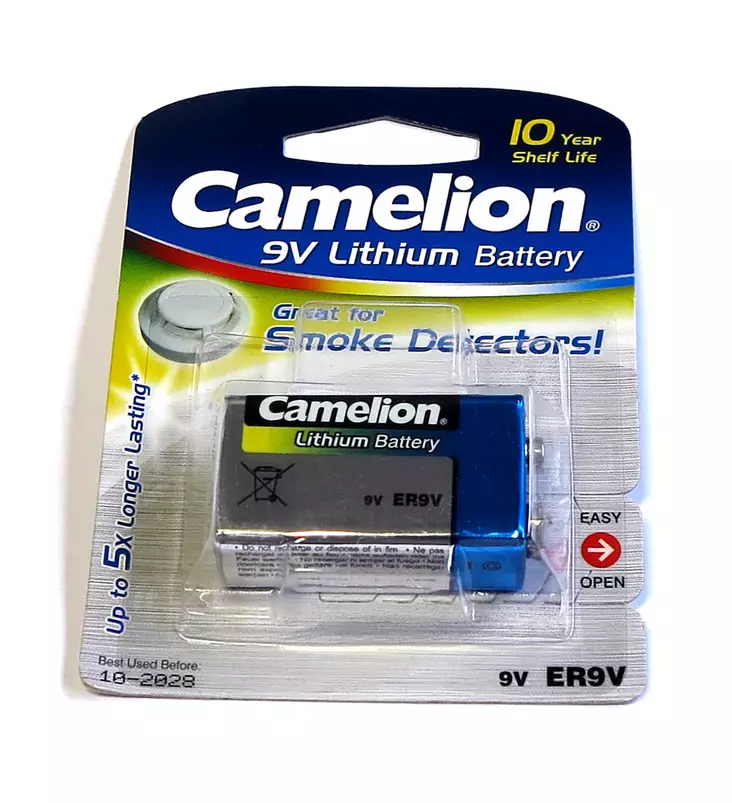 PARISTO 9V CAMELION LITHIUM - Erikoisparistot - 4260216450334 - 1