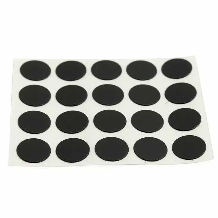 PEITETARRA 13MM MUSTA Muovi HABO - Huopatassuja kalustesuojat - 7317900172144 - 1