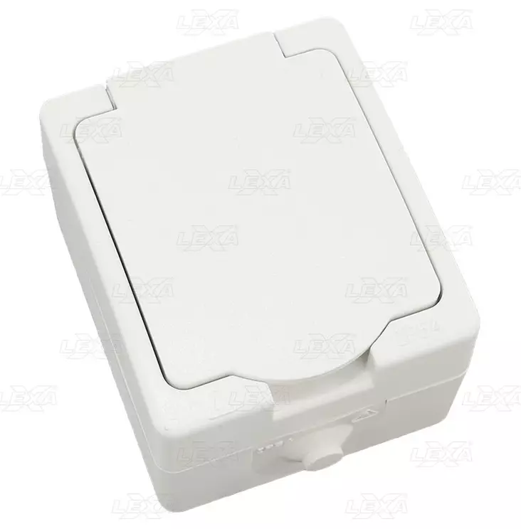 PISTORASIA 1-OS KANNELLA IP54 PINTA - Pistorasiat, haaroittimet ja kytkimet - 6430038495044 - 1