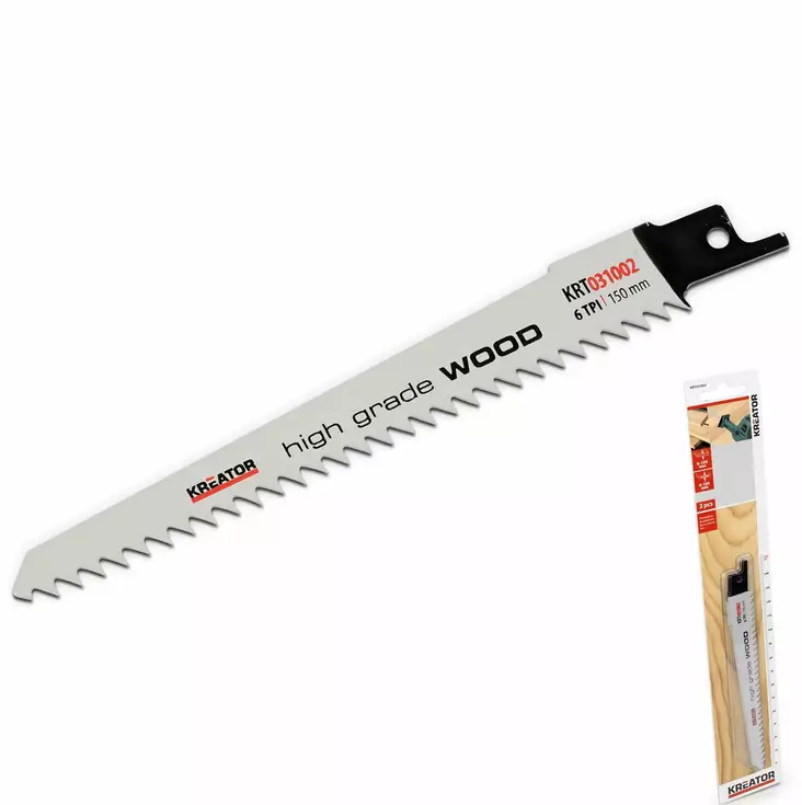 PUUKKOSAHANTERÄ 2KPL 150-6 2KPL PUULLE - Puukkosahanterät - 5400338046094 - 1