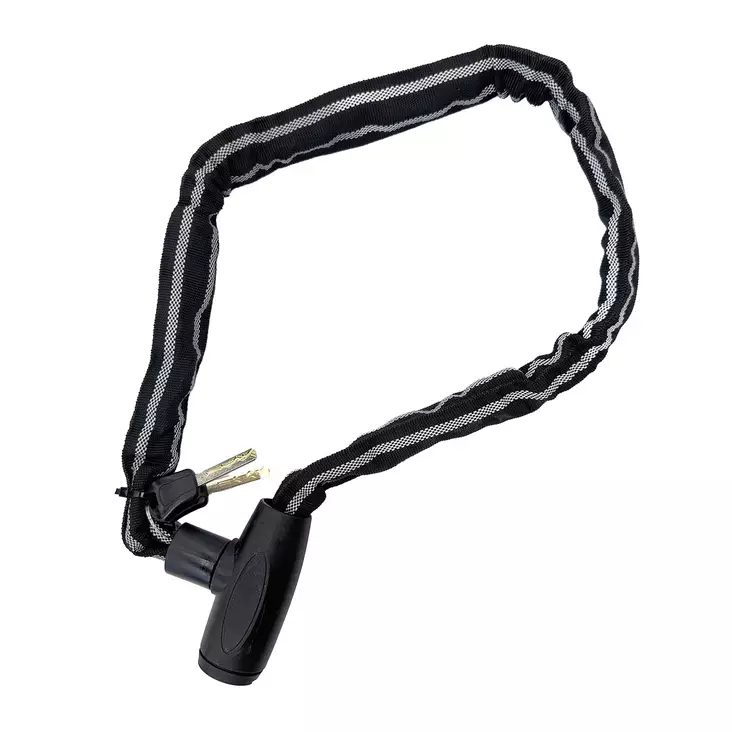 Pyörän ketjulukko 6 x 1000 mm - Pyörän lukot ja hälyttimet - 6438159773164 - 1