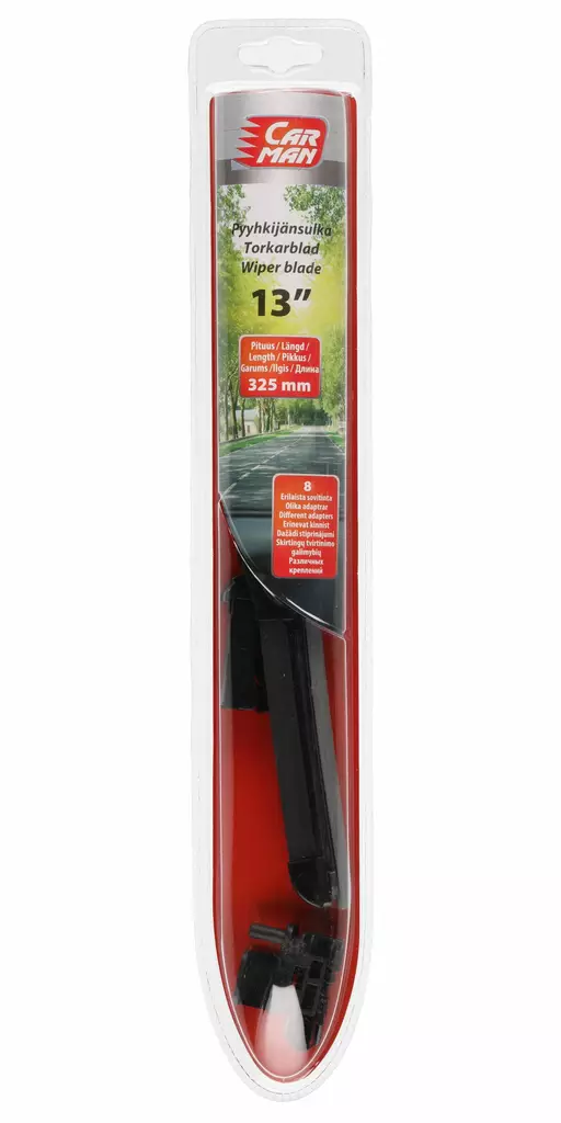 PYYHKIJÄNSULKA 13" 325MM CARMAN - Pyyhkijänsulat - 6410412657664 - 1