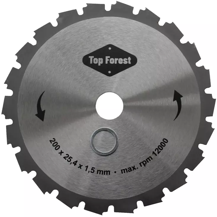 Raivaussahanterä 200x25,4x1,5mm - Sahanterät - 6430074694814 - 1