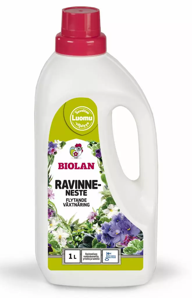 RAVINNENESTE 1L LUOMU - Kasviravinteet ja myrkyt - 6411961062114 - 1