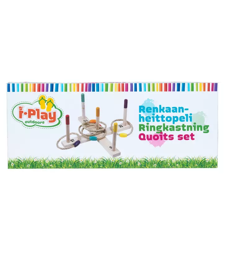 RENKAANHEITTOPELI PUINEN PLAY - Pihapelit - 6410413169784 - 1