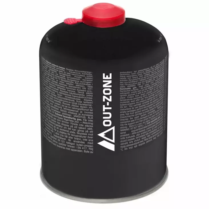 Retkikaasu 450g Out-Zone - Sytyttimen kaasut ja bensat - 6438014333434 - 1