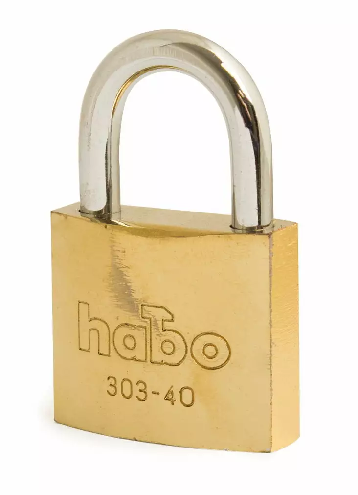 RIIPPULUKKO HABO 303-40 - Riippulukot, kassalippaat ja kassakaapit - 7317900173134 - 1