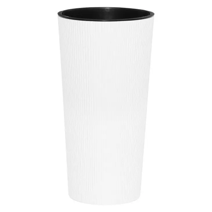 Ruukku Lilia 30x30x57cm valkoinen - Ulkoruukut - 6410416251684 - 1