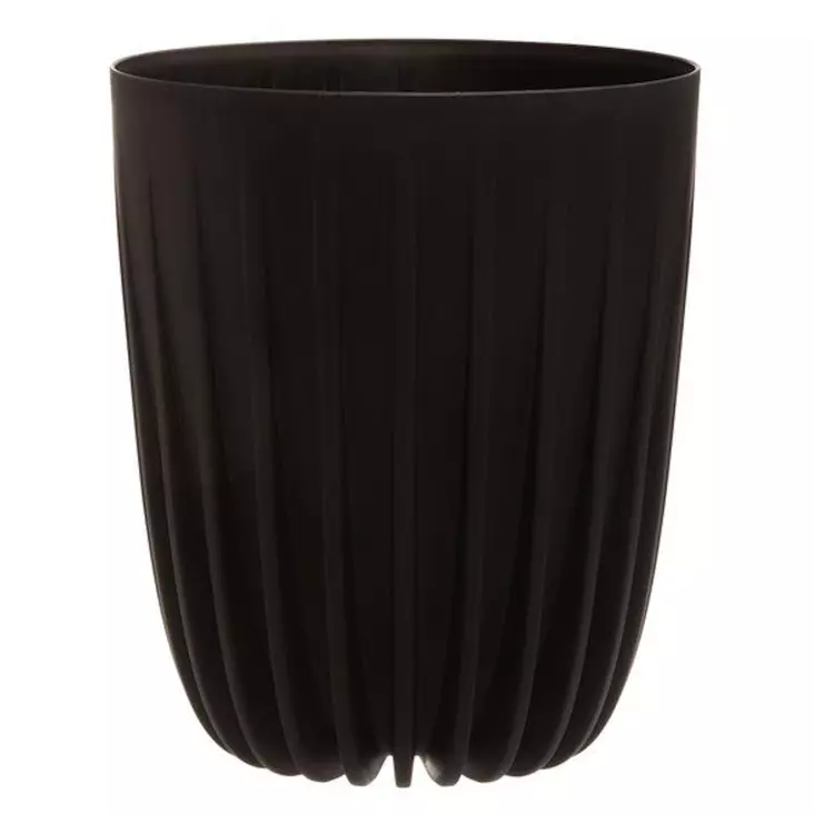 Ruukku Mira musta 30cm - Sisäruukut ja suojaruukut - 6410416334684 - 1