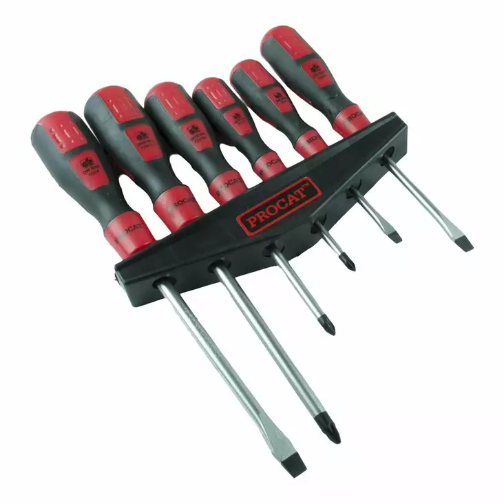 Ruuvimeisselisarja 6-os Procat - Meisselisarjat - 6420610194434 - 1