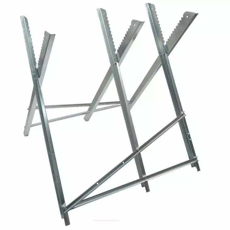 SAHAPUKKI METALLINEN HAMMASTUKSELLA - Työpukit ja tasotikkaat - 6438168067544 - 1