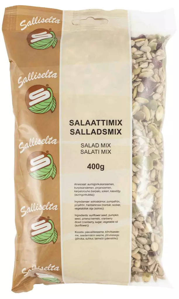 Salaatti mix 400G Sallinen - Pähkinät ja siemenet - 6436501025824 - 1