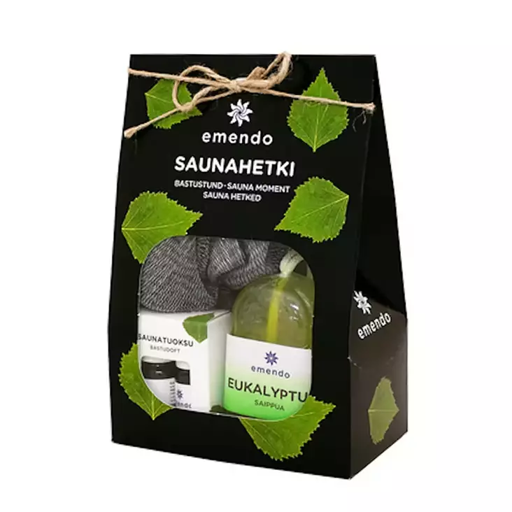 Savusauna+eucalyptus 10ml+narusaippua+pe - Saunahunajat ja saunapeseytyminen - 6417892043444 - 1