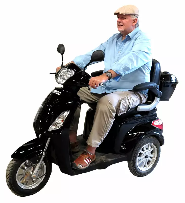 Senioriskootteri Scandic PK-500 musta max.25km/h sähköskootteri - Senioriskootterit - AB50000002534 - 1