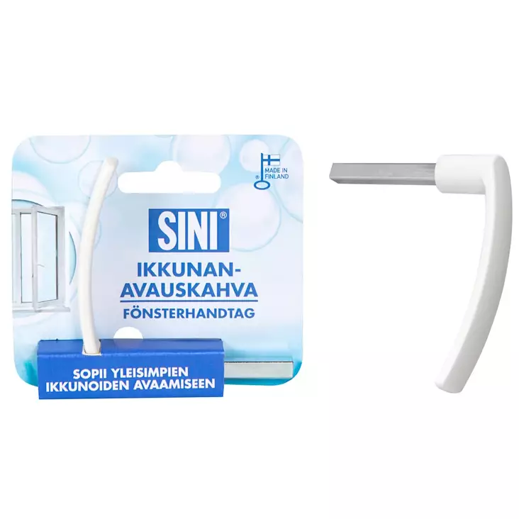 Sini ikkunanavauskahva - Ikkunankuivaimet ja -pesimet - 6423800035074 - 1