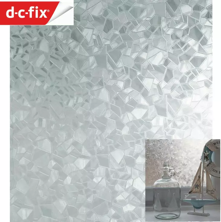 SISUSTUSKALVO D-C-Fix 346-0166 200x45cm Ikkunakalvo splinter kontaktimuovi - Sisustuskalvot - 4007386081414 - 1