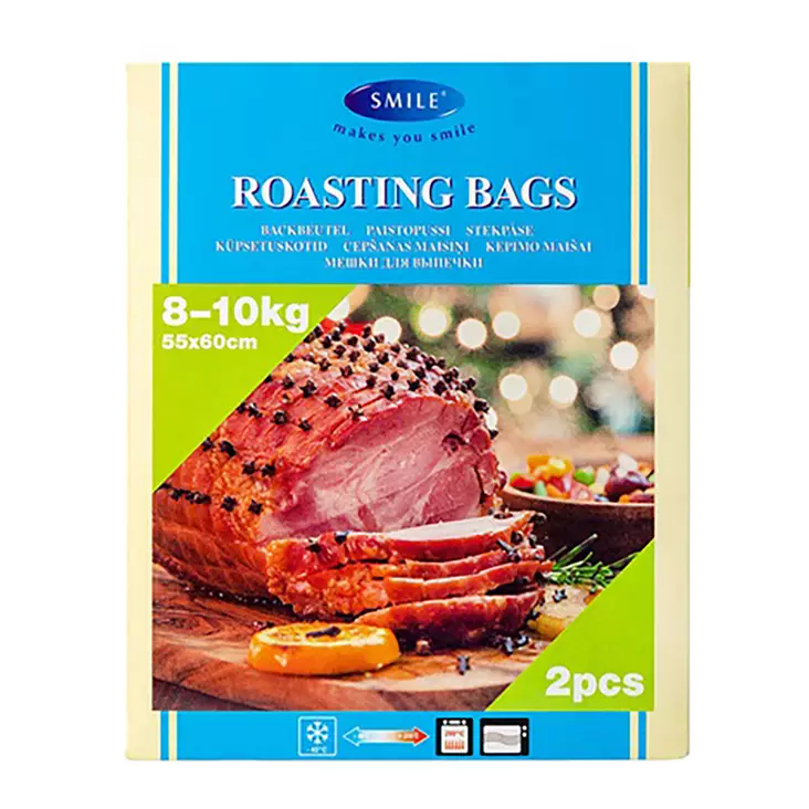 Smile paistopussi 55x60cm, 2 kpl - Paisto- ja savustuspussit - 4742002007484 - 1