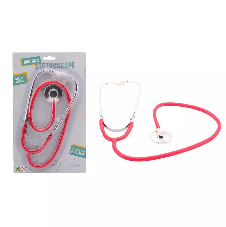 STETOSKOOPPI METALLINEN - Roolileikit ja asut - 8711866295784 - 1