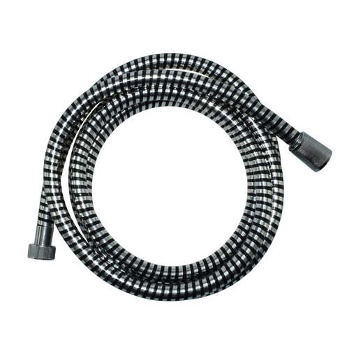 SUIHKULETKU 2,5M MUSTA/ HOPEA - Suihkut - 6438140050434 - 1