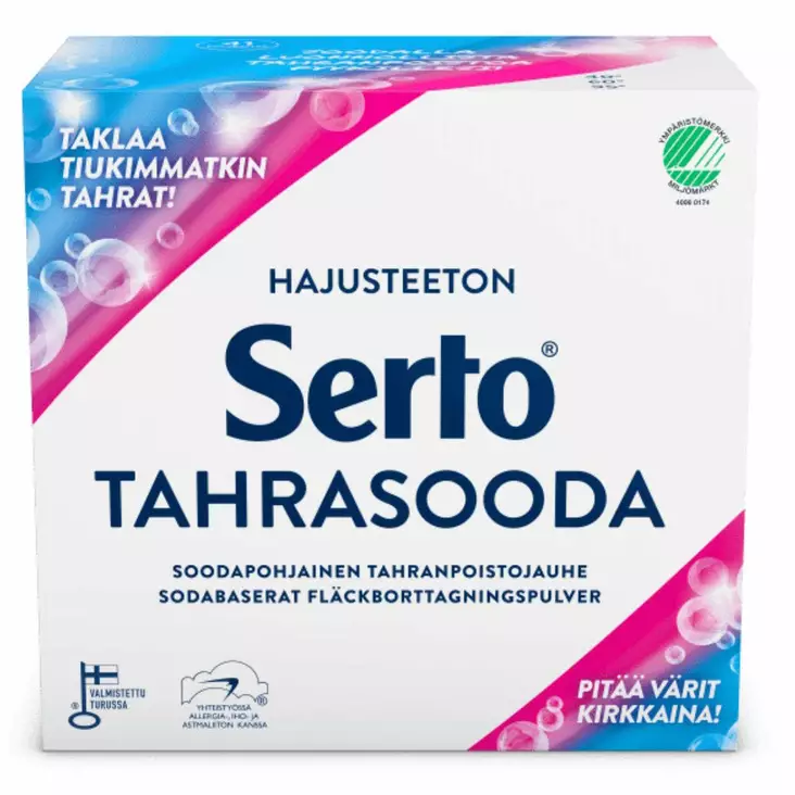 Serto tahranpoistosooda tahranpoisto pyykinpesuaine - Tekstiilinpuhdistusaineet - 6417964579604 - 1