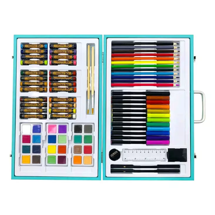 Taidesetti lapselle tai kokeneemmalle taiteilijalle. - Taiteilijatarvikkeet - 6438014268644 - 1