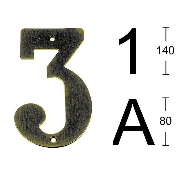 TALONUMERO 2 - Talonumerot ja -kirjaimet - 7317900494864 - 1