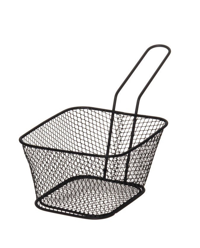 Tarjoilukori ranskalaisille musta=20 - Tarjoilukulhot ja tarjoiluastiat - 6410416226514 - 1