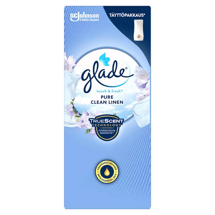 Glade ilmanraikastintäyttö 10ml Pure C - Huonetuoksut ja ilmanraikastimet - 5000204076684 - 1