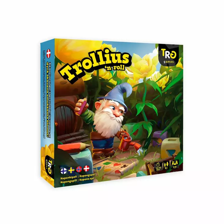 Trollius n' Roll peli - Lautapelit ja seurapelit - 6440000700274 - 1