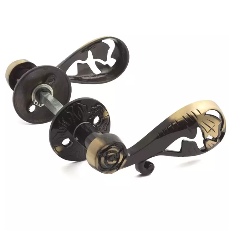 ULKO-OVENPAINIKE A499 ANTIIKKI - Ikkunatarvikkeet ja ovitarvikkeet - 7317900075964 - 1