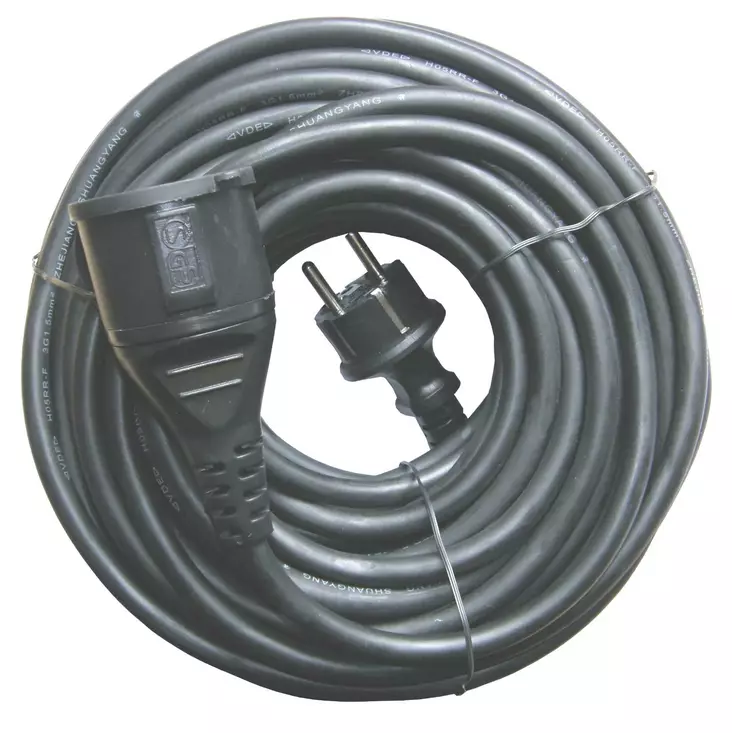 ULKOJATKOJOHTO 1-OSAINEN 10M 3x2,5M2 VSKB 16A - Jatkojohdot, kaapelikelat ja tarvikkeet - 6438140273314 - 1