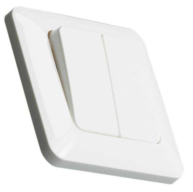 VALOKYTKIN 5-KRUUNU 16A UPPOASENNETTAVA VALKOINEN - Pistorasiat, haaroittimet ja kytkimet - 6438140931054 - 2