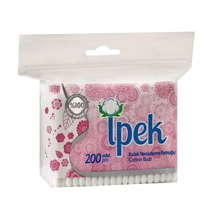 VANUPUIKKO 200 KPL PAPERIVARSI - Vanupuikot ja vanulaput - 8691275000264 - 1