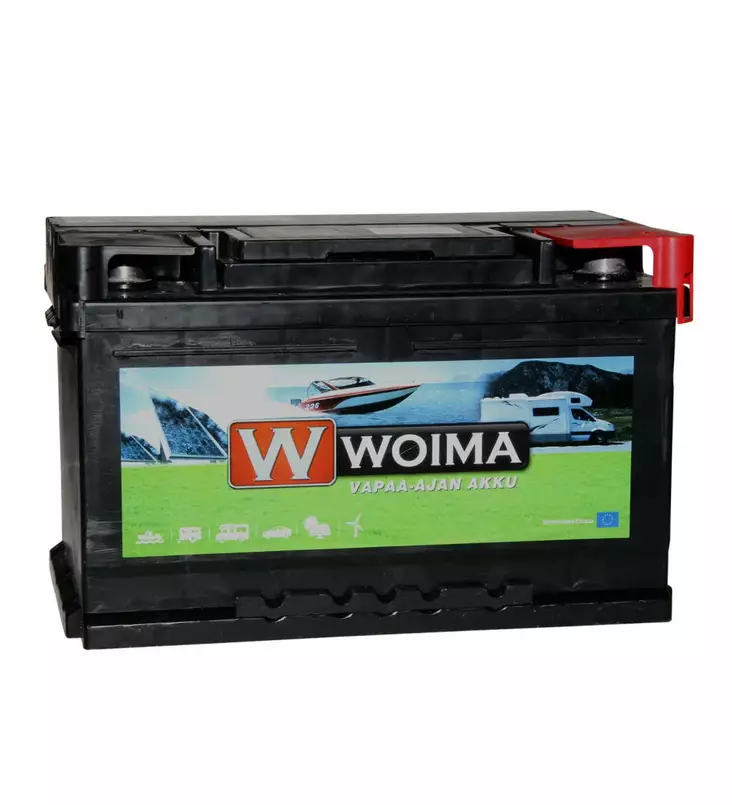 VAPAA-AJAN AKKU 12V 80Ah 640A 278x175x175mm -/+ - Vapaa-ajan akut - 7394086000904 - 1