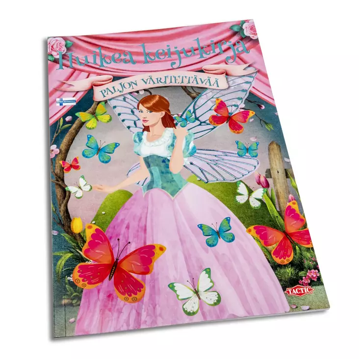 Tactic Huikea keijukirja värityskirja - Värityskirjat ja puuhakirjat - 6416739537504 - 1