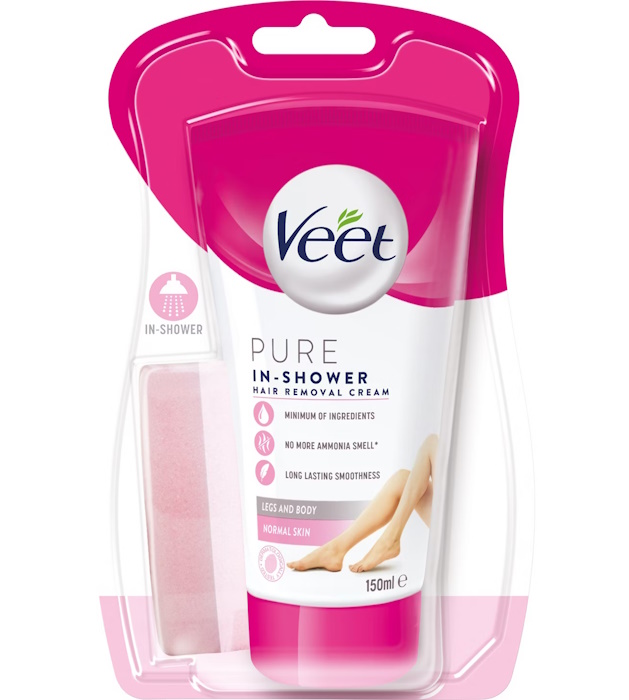 Veet 150ml suihkussa k=C3=A4ytett=C3=A4v=C3=A4 ihokarvanpoistovoide - Vahaus ja sokerointi - 3059944020664 - 1