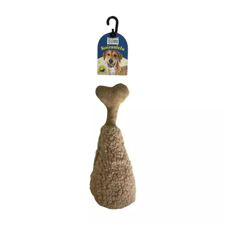 Viksu Koiranlelu Luupää ruskea 25cm - Koiran lelut - 6417783171324 - 1
