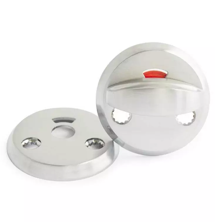 WC-VÄÄNTÖNUPPI A262 TORINO HARJATTU KROMI - WC-pöntöt ja -kannet - 7317900176104 - 1