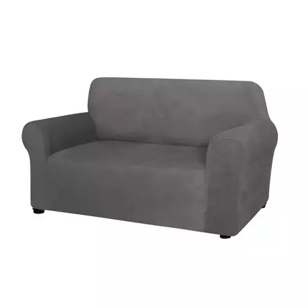 Sohvanpäällinen Velvet 2:n istuttava harmaa - Sisustustyynyt ja tyynynpälliset - 6410416476575 - 1