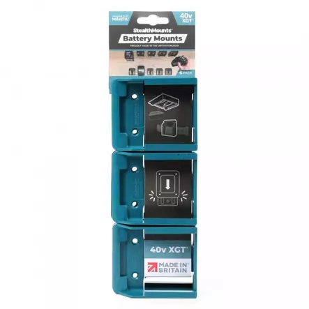 StealthMounts seinäteline 40V akulle. - Työkaluakut ja -laturit - 728488325995 - 1