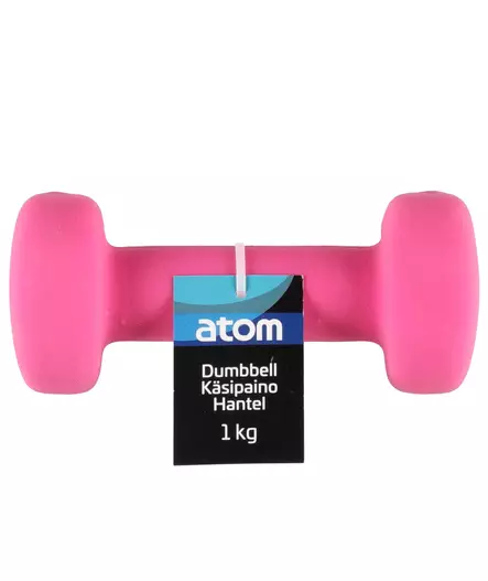 Atom Käsipaino Neopreeni 1 kg - Sisäliikunta ja jumppaaminen - 6410413058675 - 1