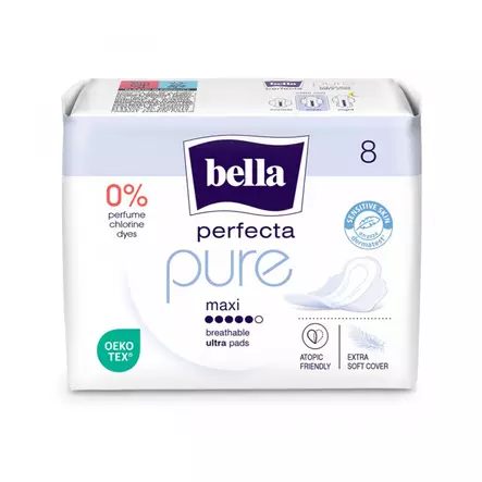 BELLA MAXI ULTRA OHUTTERVEYSSIDE 8 KPL - Kuukautissiteet - 5900516713225 - 1