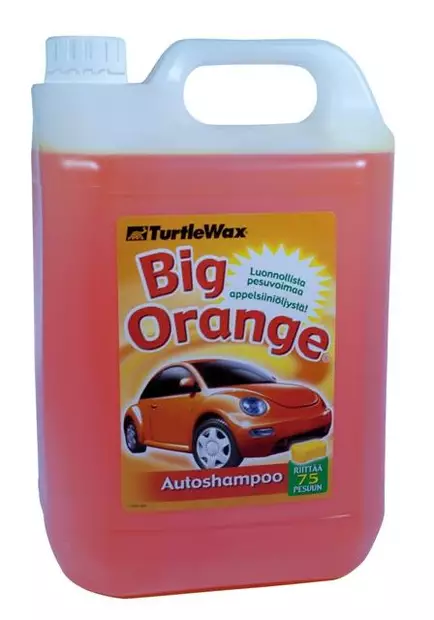 BIG ORANGE AUTOSHAMPOO 5L TURTLEWAX - Autoshampoot ja pesuaineet - 5010322753275 - 1