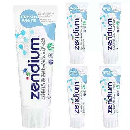 Hammastahna Zendium Fresh & White 75 ml 5kpl/pkt - Hammastahnat - 836555 - 1