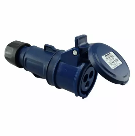 Jatkopistorasia Caravan roiskevesitiivis IP44 3-napainen - Jatkojohdot, kaapelikelat ja tarvikkeet - 6438140990785 - 1