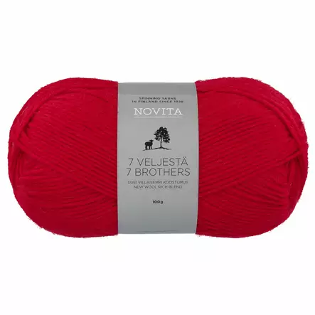 Novita 7 veljest=C3=A4 joulu 549 - Sukkalangat - 6412618202815 - 1