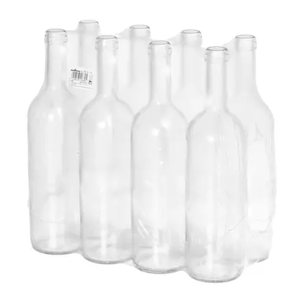 MARJUKKA LASIPULLO KIRKAS 750ML 8 KPL - Lasipullot, purkit ja säilöntä - 6410416118895 - 1