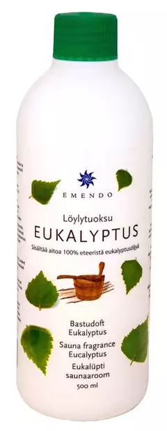 Löylytuoksu Eukalyptus 500ml Emendo - Sauna- ja löylytuoksut - 6417892057175 - 1