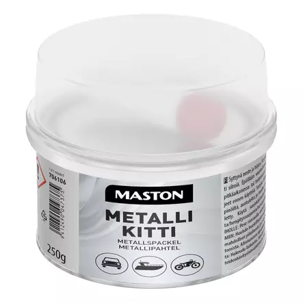 Metallikitti 250g Maston - Tasoitteet, laastit ja pakkelit - 6412490047375 - 1